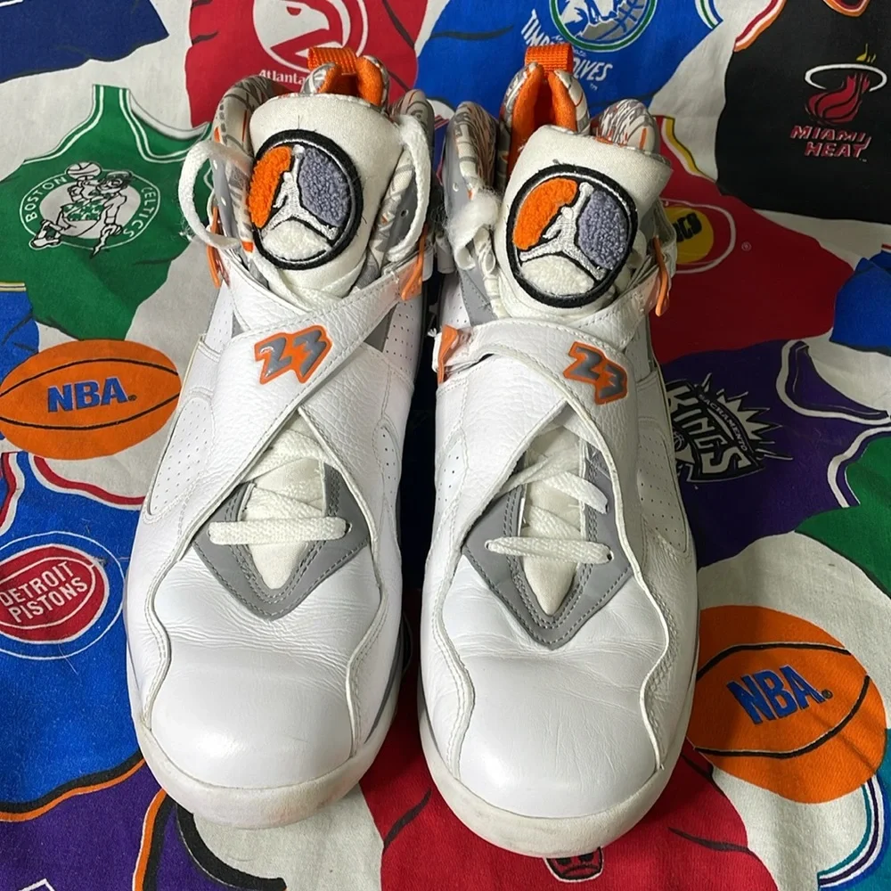 Jordan Retro 8 Orange Blaze - Picture 3 of 7